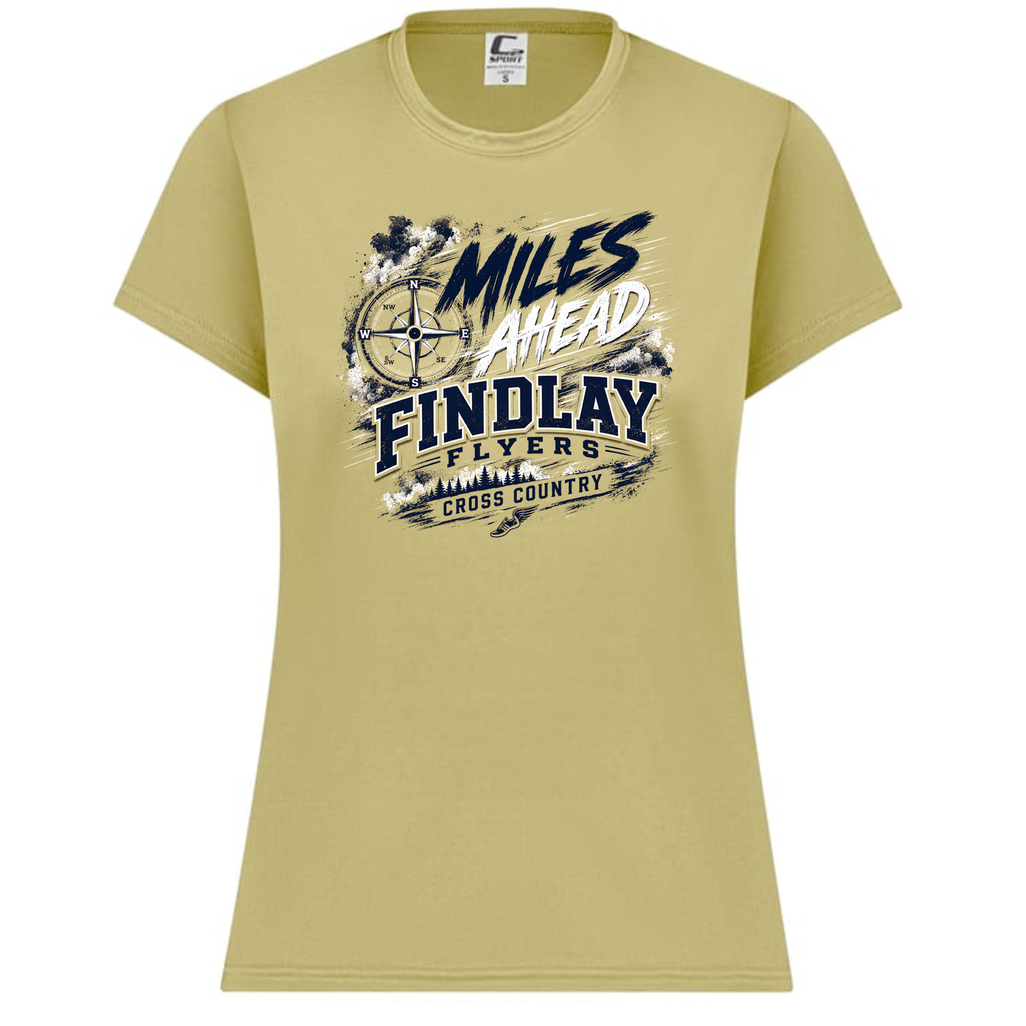 Findlay Flyers Miles Ahead Performance Tee