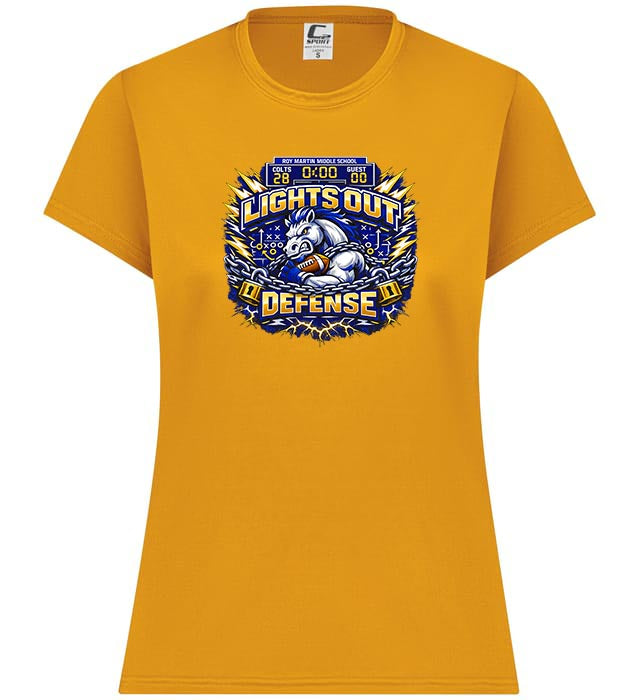 Roy Martin Lights Out Defense Performance Tee