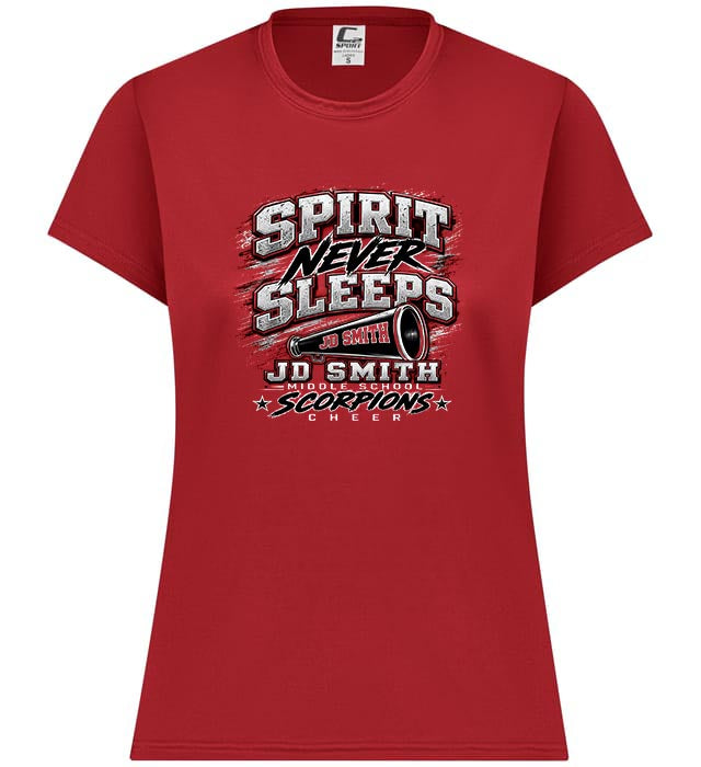 JD Smith Spirit Never Sleeps Performance T-Shirt