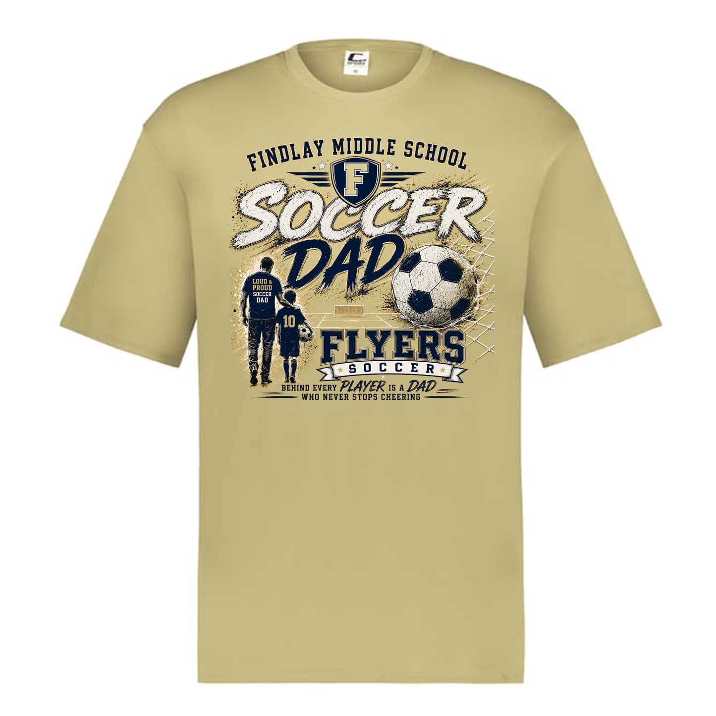 Findlay Soccer Dad Performance Tee