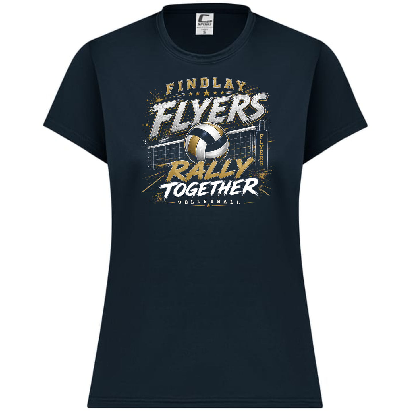 Rally Together Volleyball Performance Tee