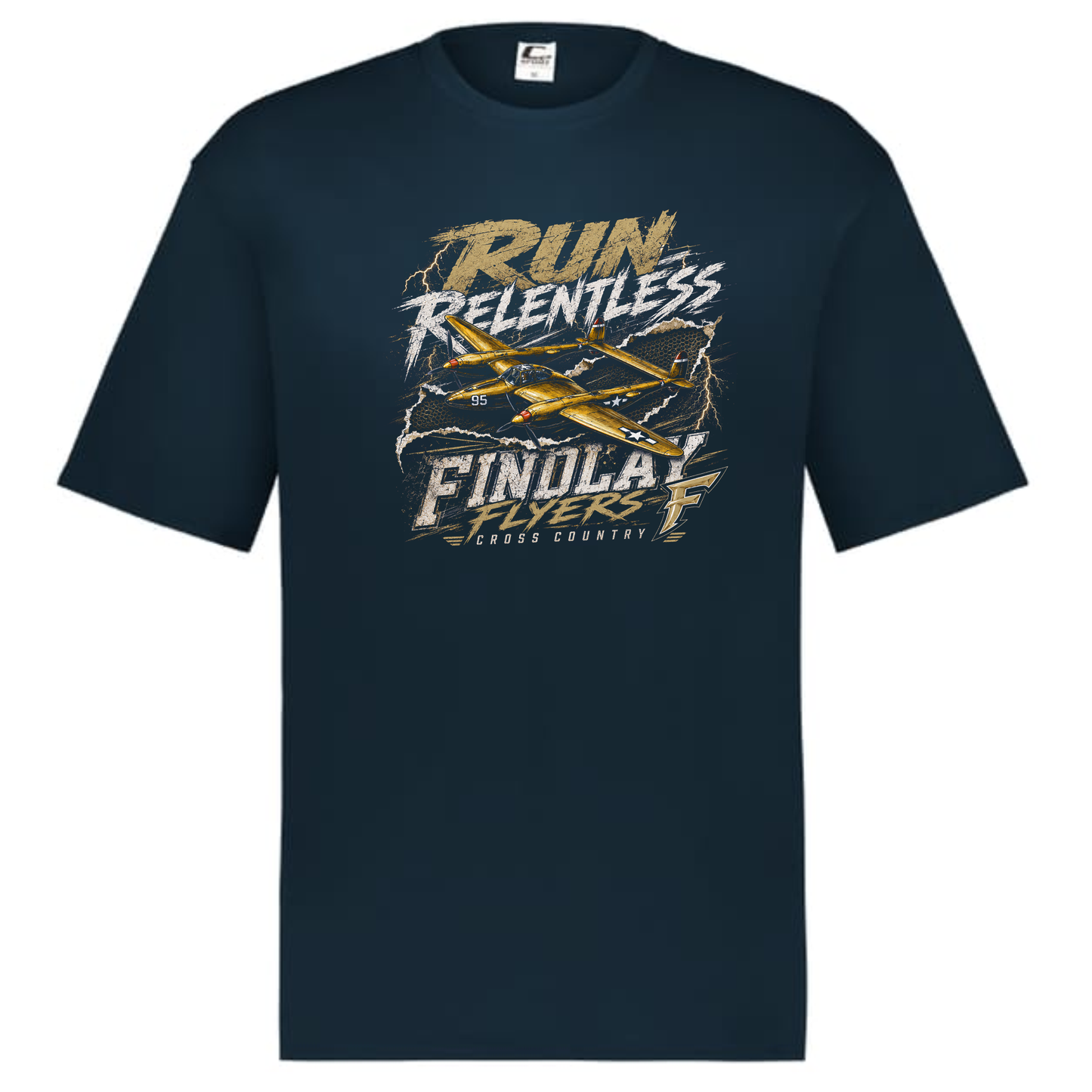 Findlay Flyers Run Relentless Cross Country Performance Tee