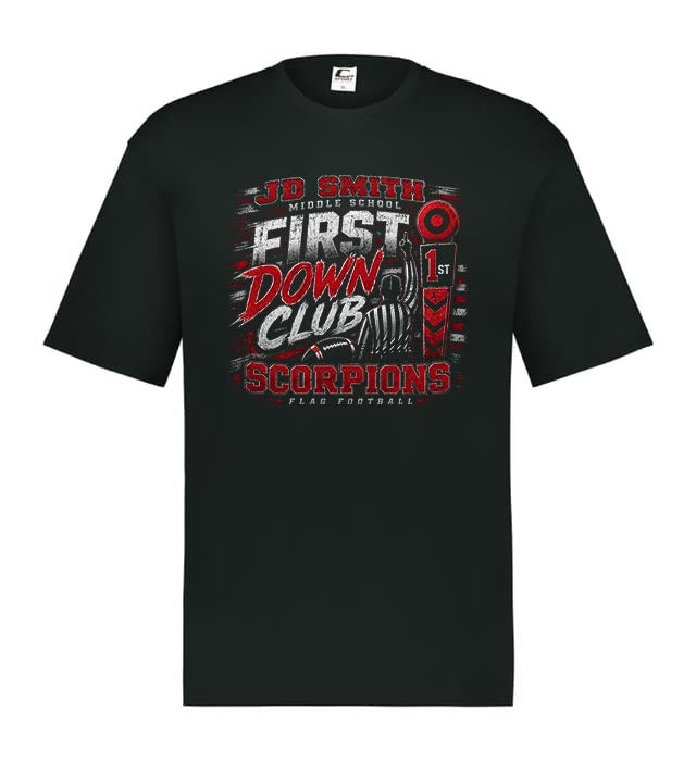 JD Smith First Down Club Performance T-Shirts