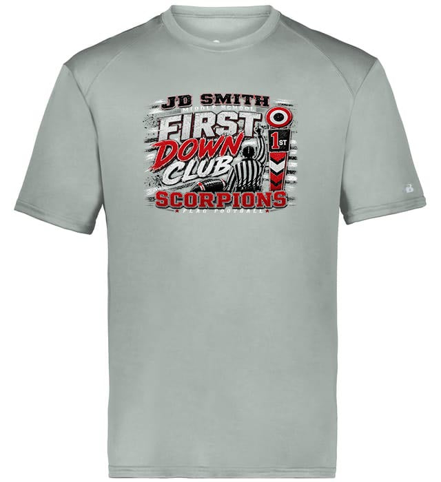 JD Smith First Down Club Performance T-Shirts