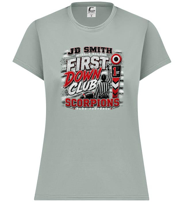 JD Smith First Down Club Performance T-Shirts
