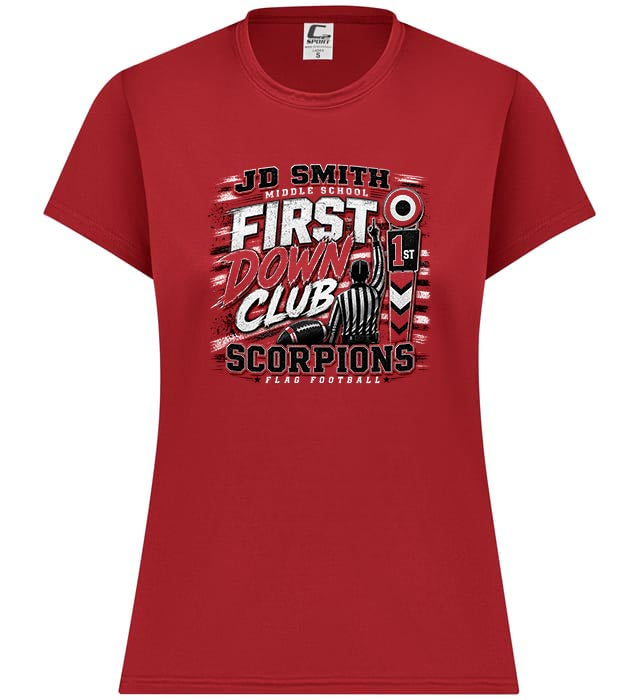 JD Smith First Down Club Performance T-Shirts