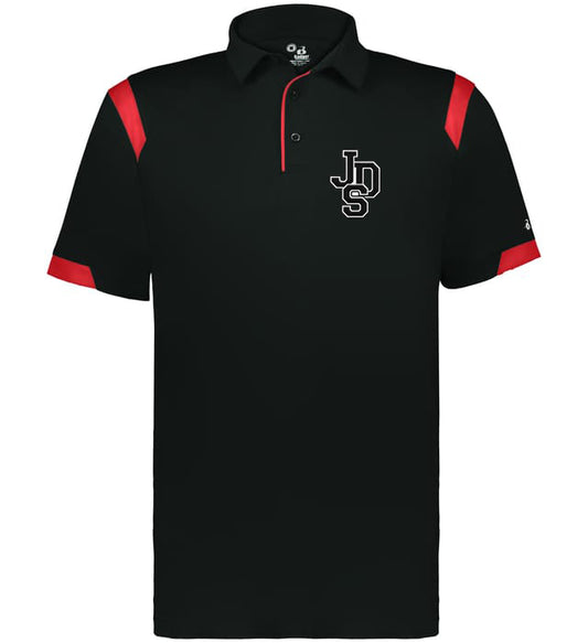 JD Smith Scorpions Color-Block Performance Polo