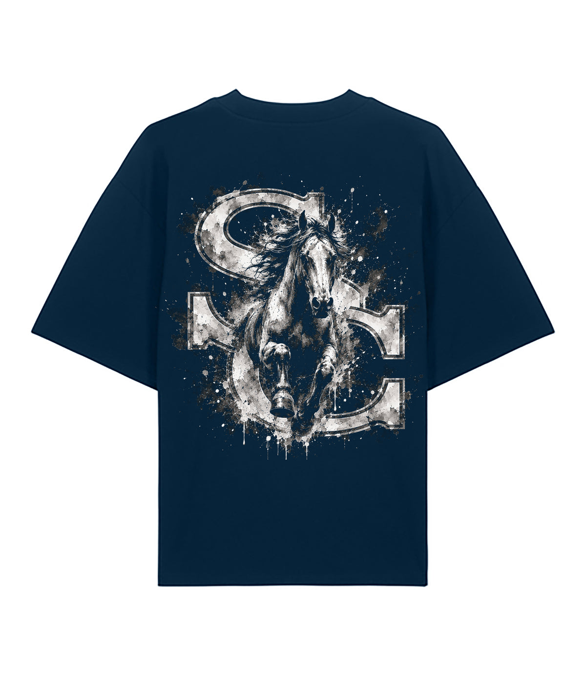 Sierra Canyon Trailblazers — SC Horse Oversized Streetwear T-Shirt (Copy)