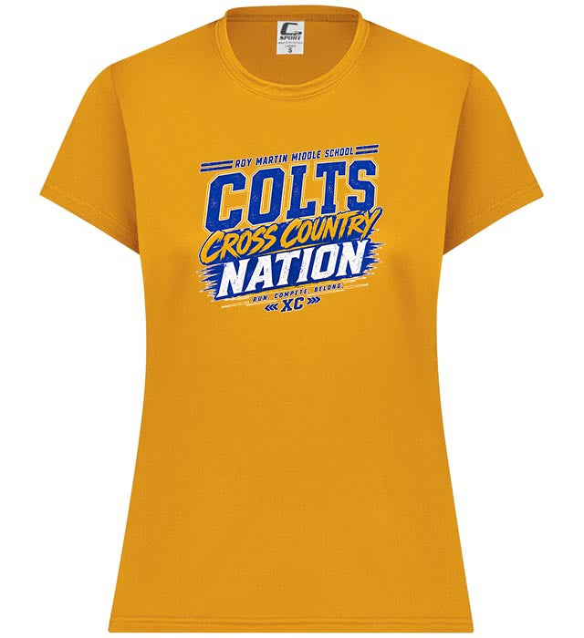 Roy Martin Colts Cross Country Nation Performance Tee