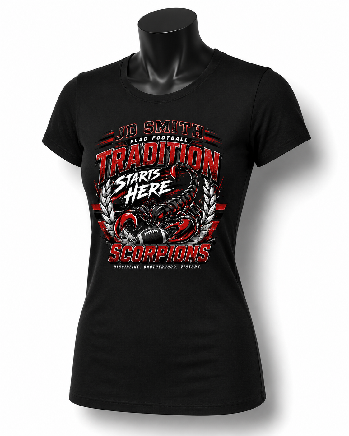 JD Smith Tradition Starts Here Performance T-Shirt