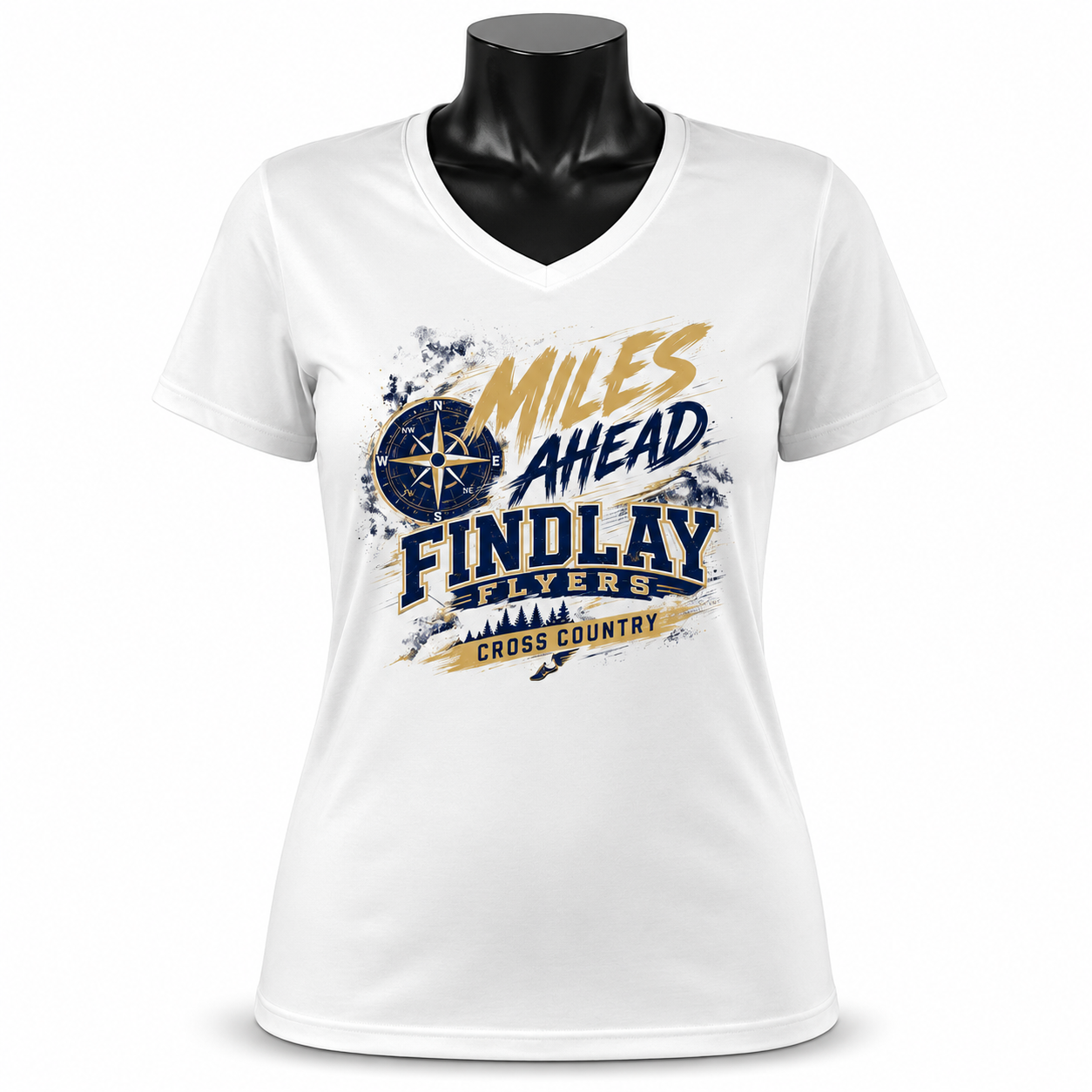 Findlay Flyers Miles Ahead Performance Tee