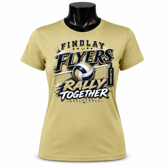 Rally Together Volleyball Performance Tee