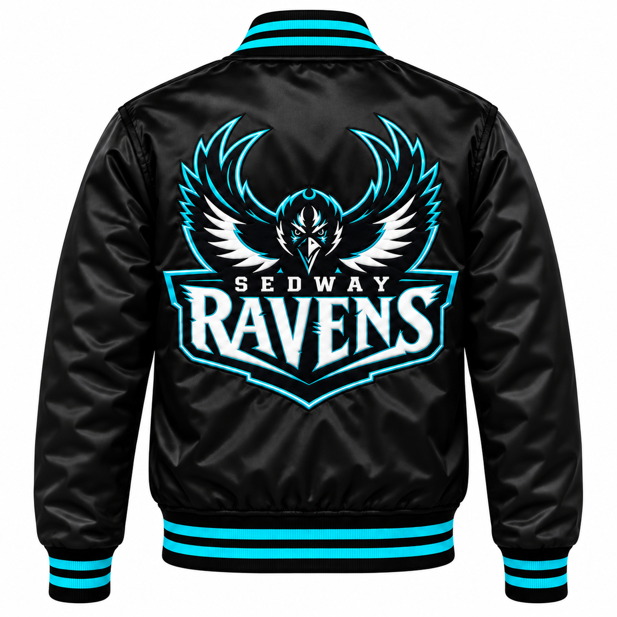 Sedway Ravens Premium Black Starter Jacket