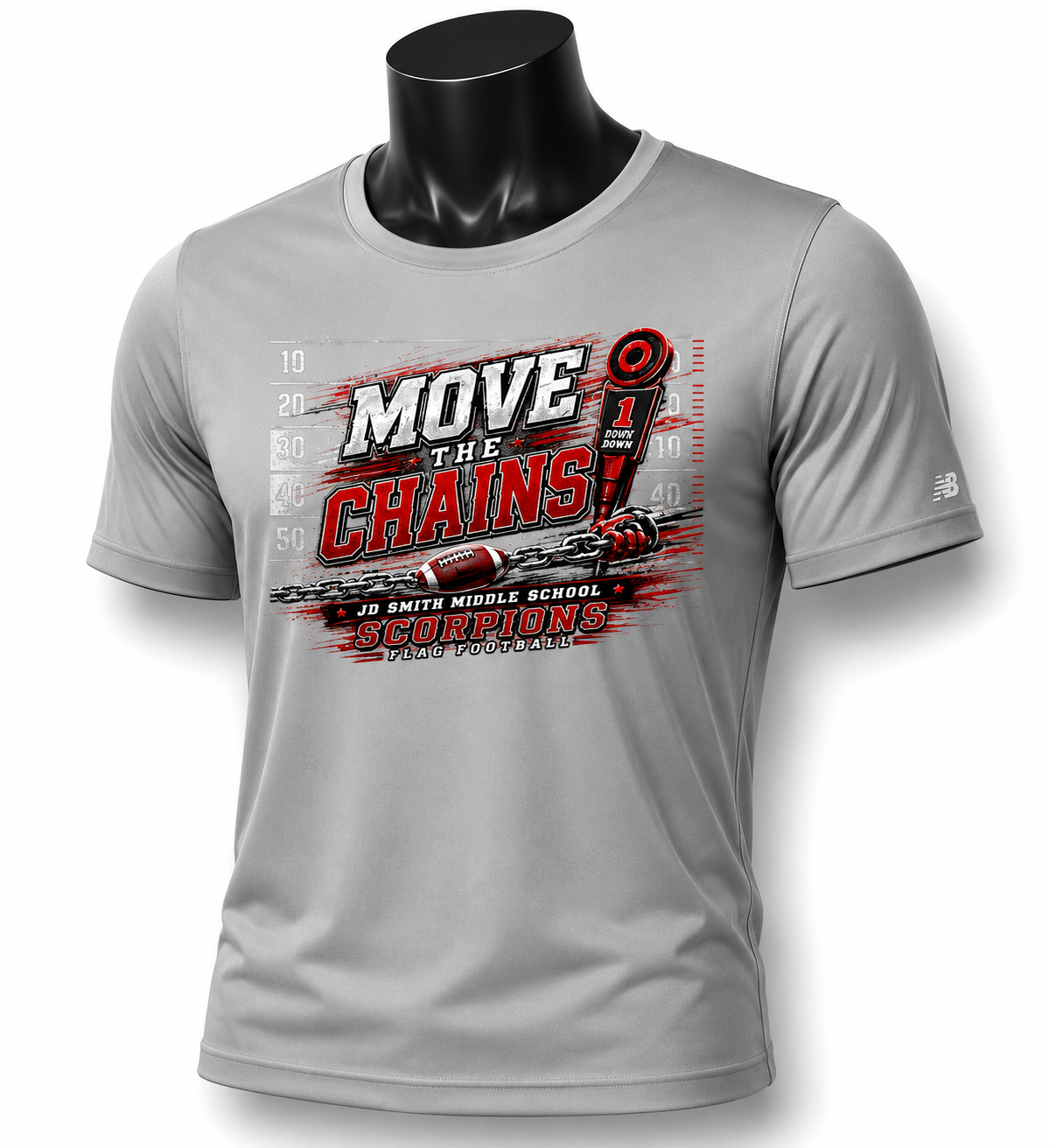 JD Smith Move the Chains Performance T-Shirt