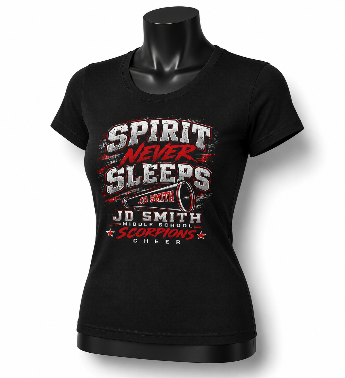 JD Smith Spirit Never Sleeps Performance T-Shirt