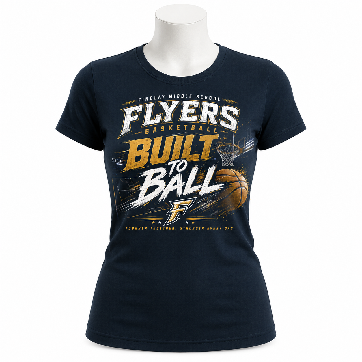 Findlay Flyers "Built to Ball" Performance Tee