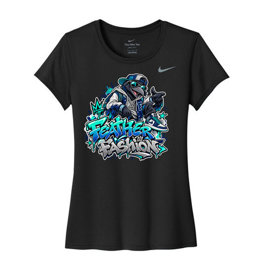 Feather Fashion – Nike Raven Streetwear T-Shirt