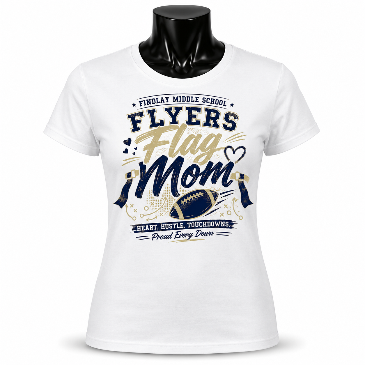 Findlay Flag Mom Performance Tee