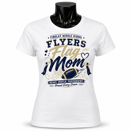 Findlay Flag Mom Performance Tee