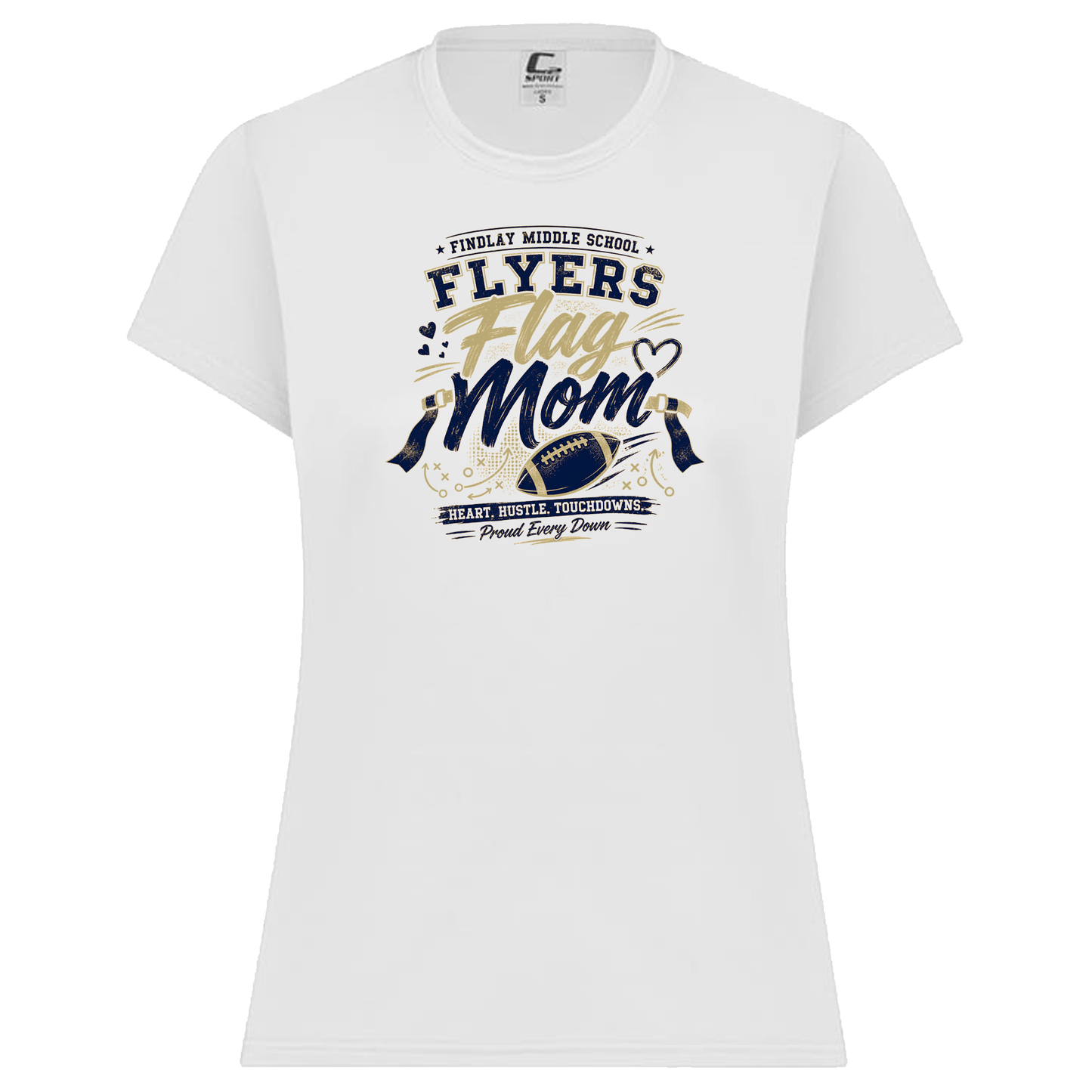 Findlay Flag Mom Performance Tee
