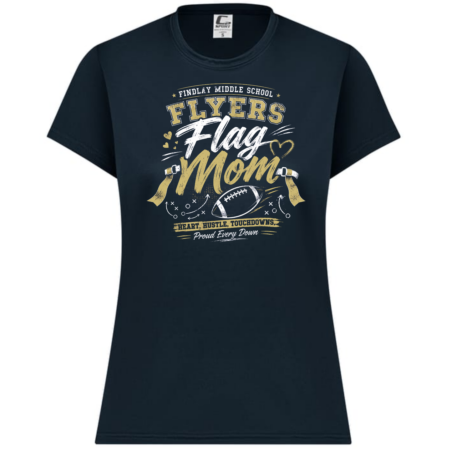 Findlay Flag Mom Performance Tee