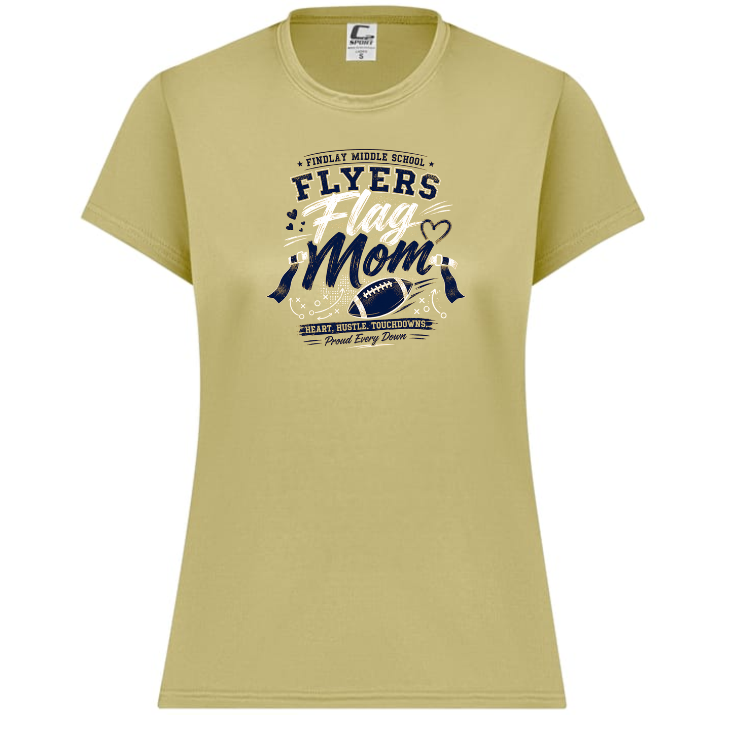 Findlay Flag Mom Performance Tee
