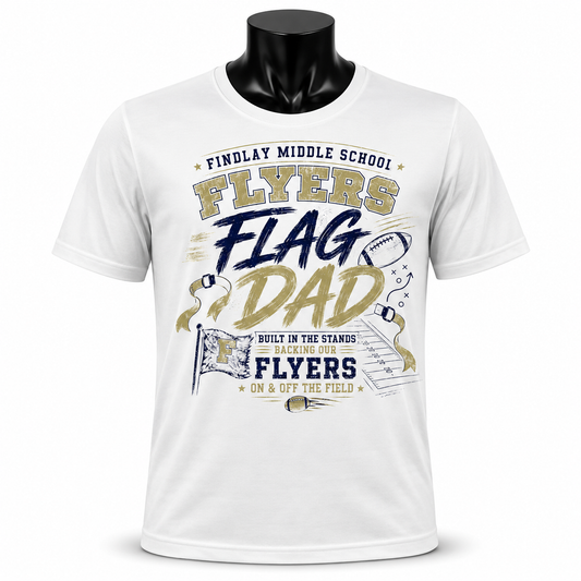 Findlay Flag Dad Performance Tee