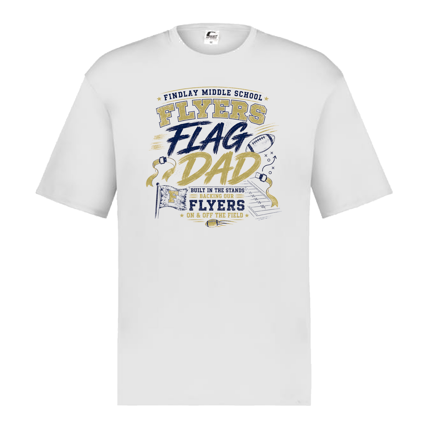 Findlay Flag Dad Performance Tee