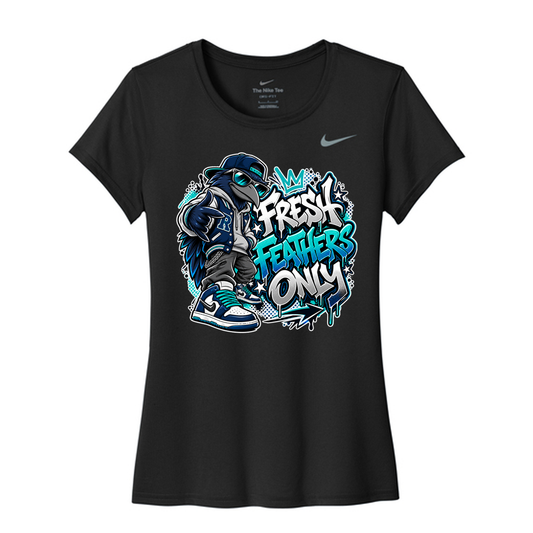 Fresh Feathers Only – Nike Raven Streetwear T-Shirt