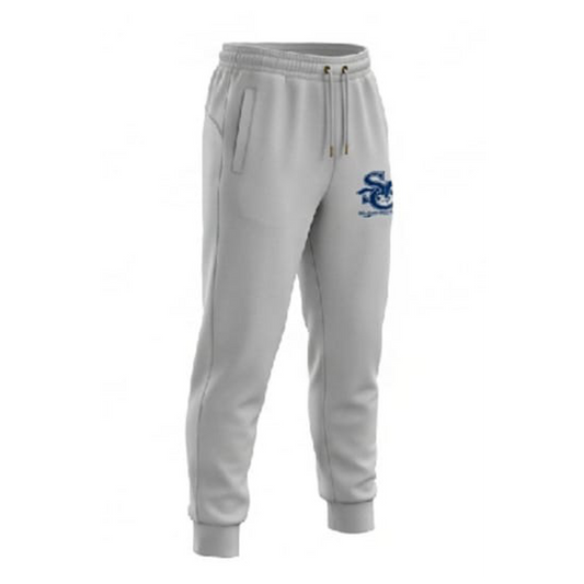 Sierra Canyon Trailblazers Premium Embroidered Joggers in Grey