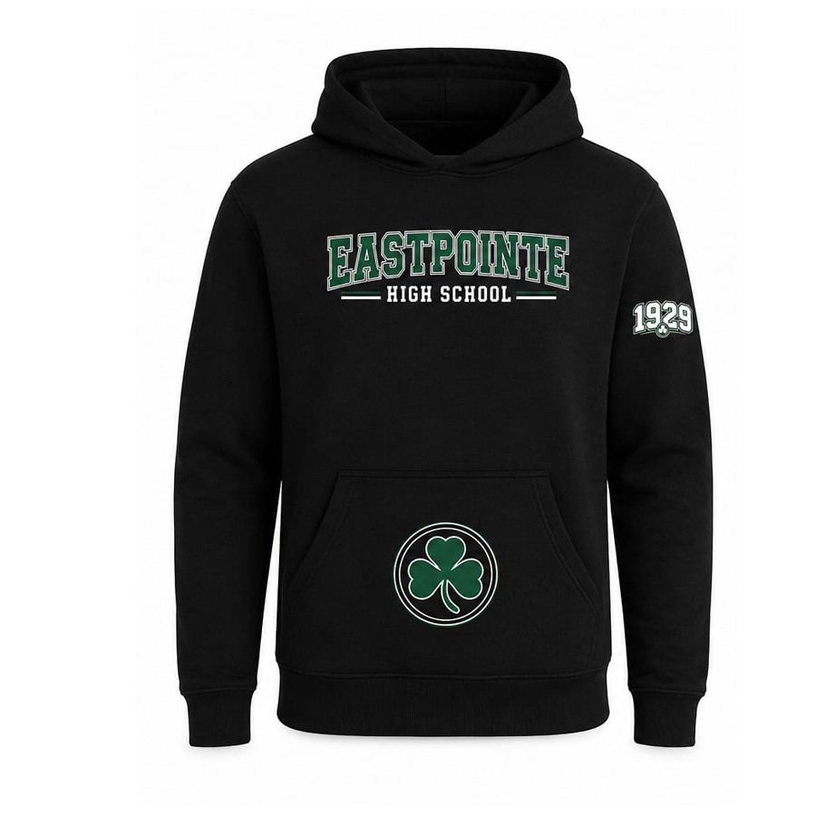 Eastpointe Shamrocks Premium Embroidered Hoodie