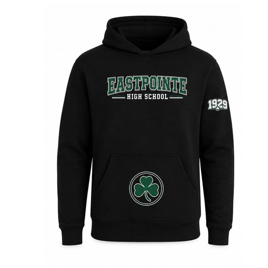 Eastpointe Shamrocks Premium Embroidered Hoodie
