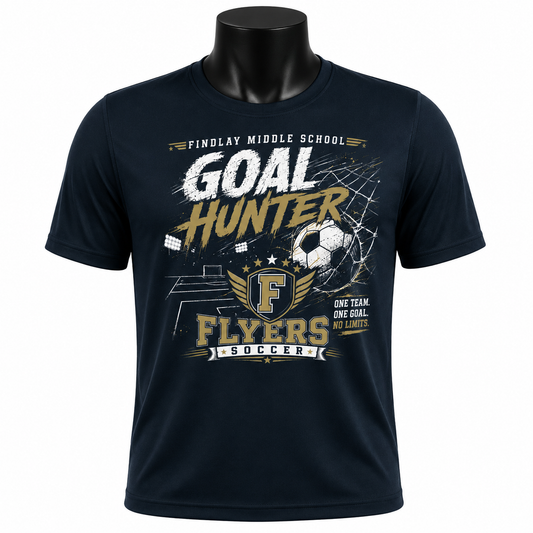 Findlay Flyer Goal Hunter Soccer Performance Tee