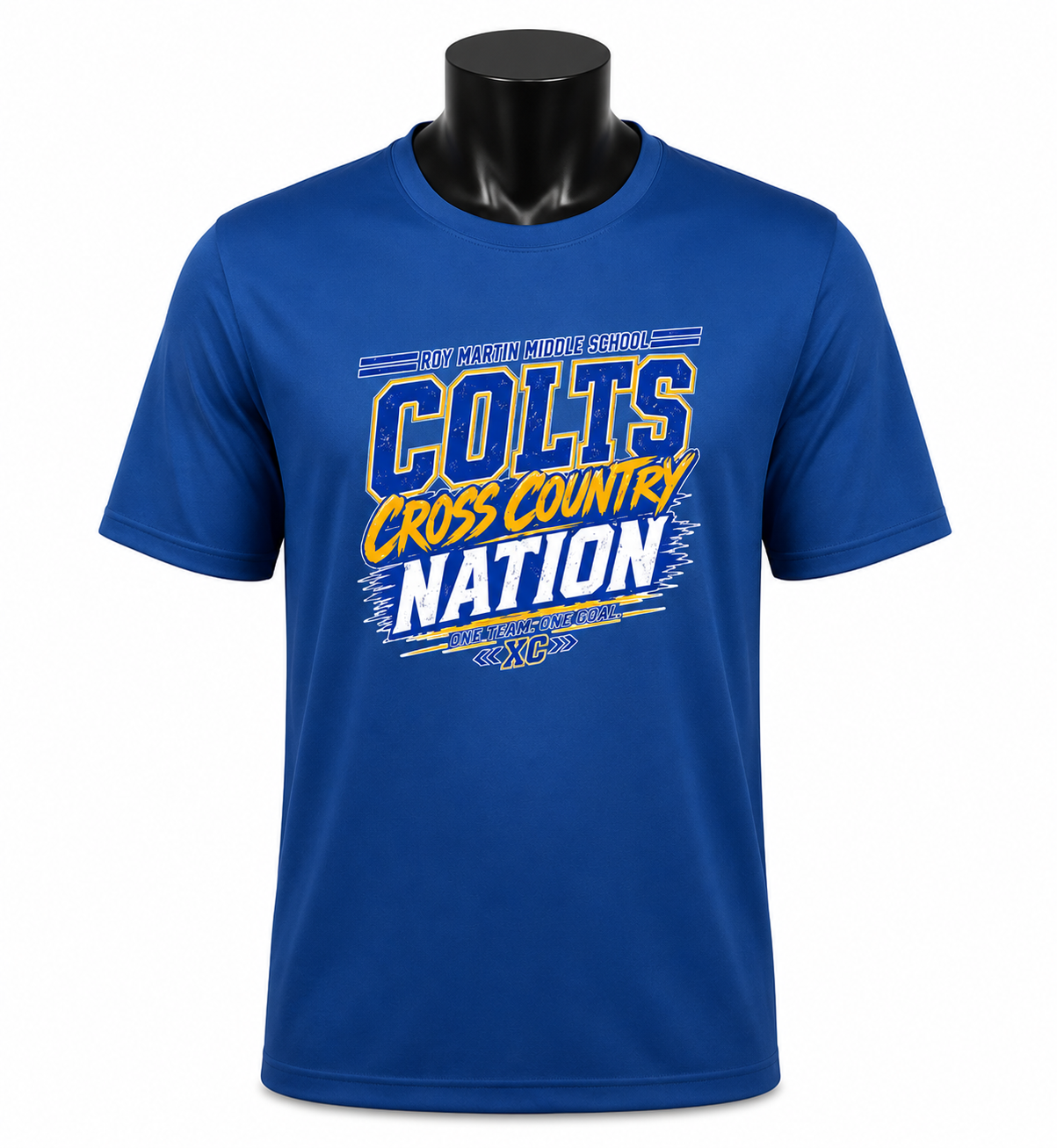 Roy Martin Colts Cross Country Nation Performance Tee