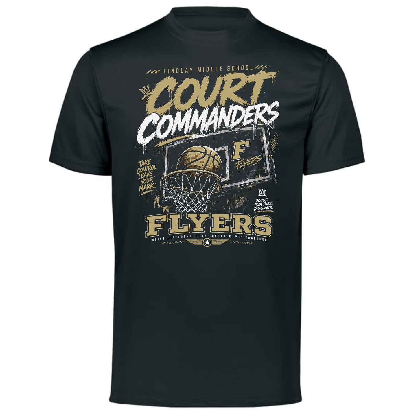 Court Commanders Performance Tee