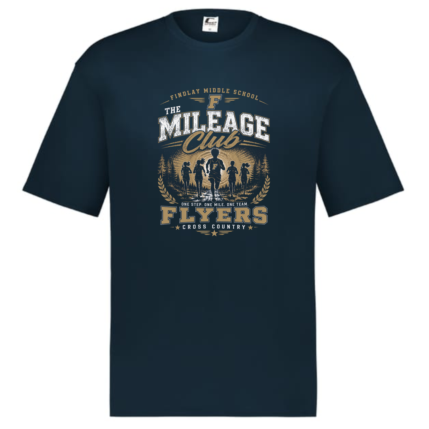 The Mileage Club Cross Country Performance Tee