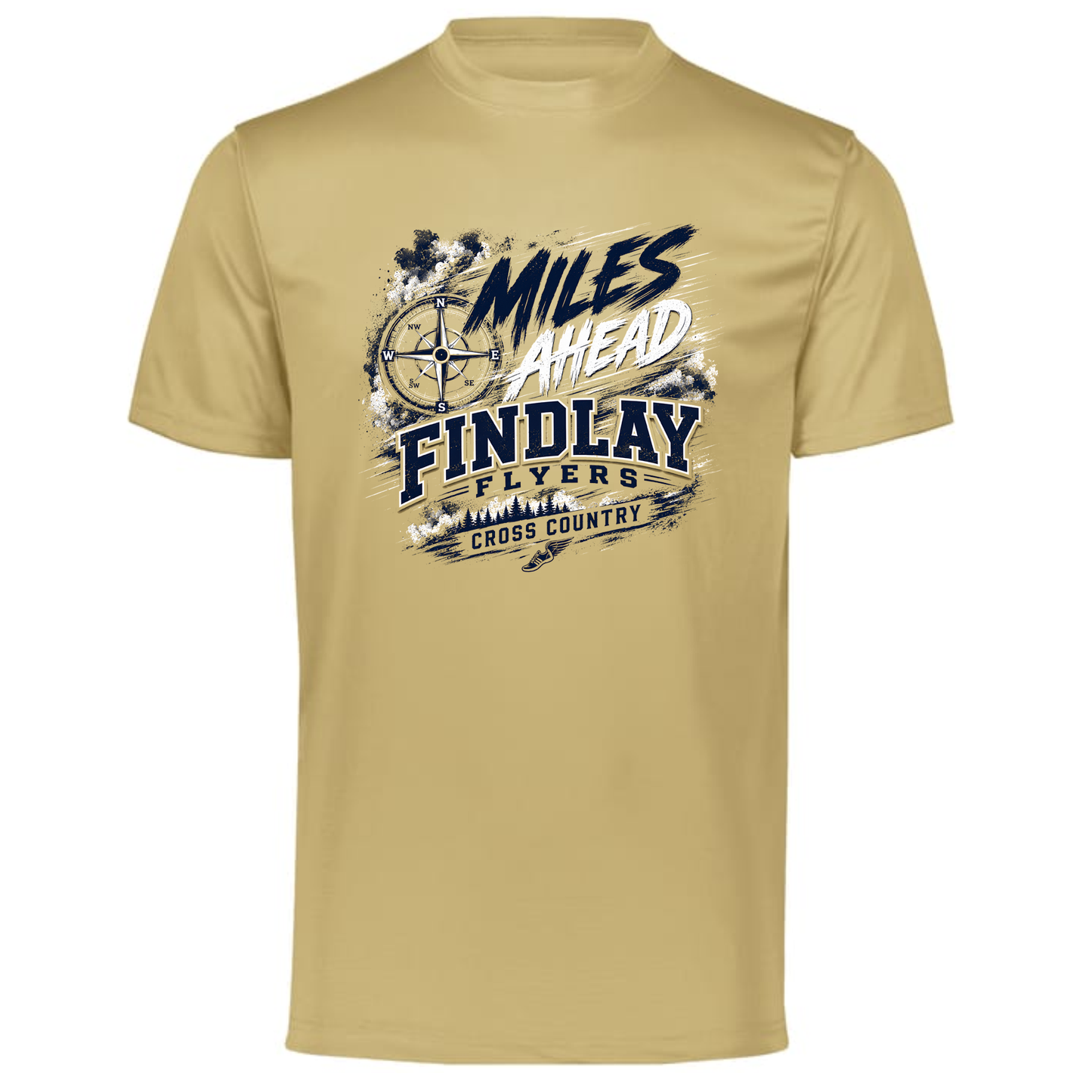 Findlay Flyers Miles Ahead Performance Tee