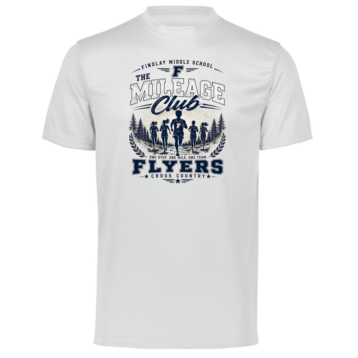 The Mileage Club Cross Country Performance Tee