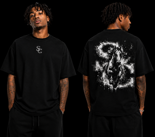 Sierra Canyon Trailblazers — SC Horse Oversized Streetwear T-Shirt