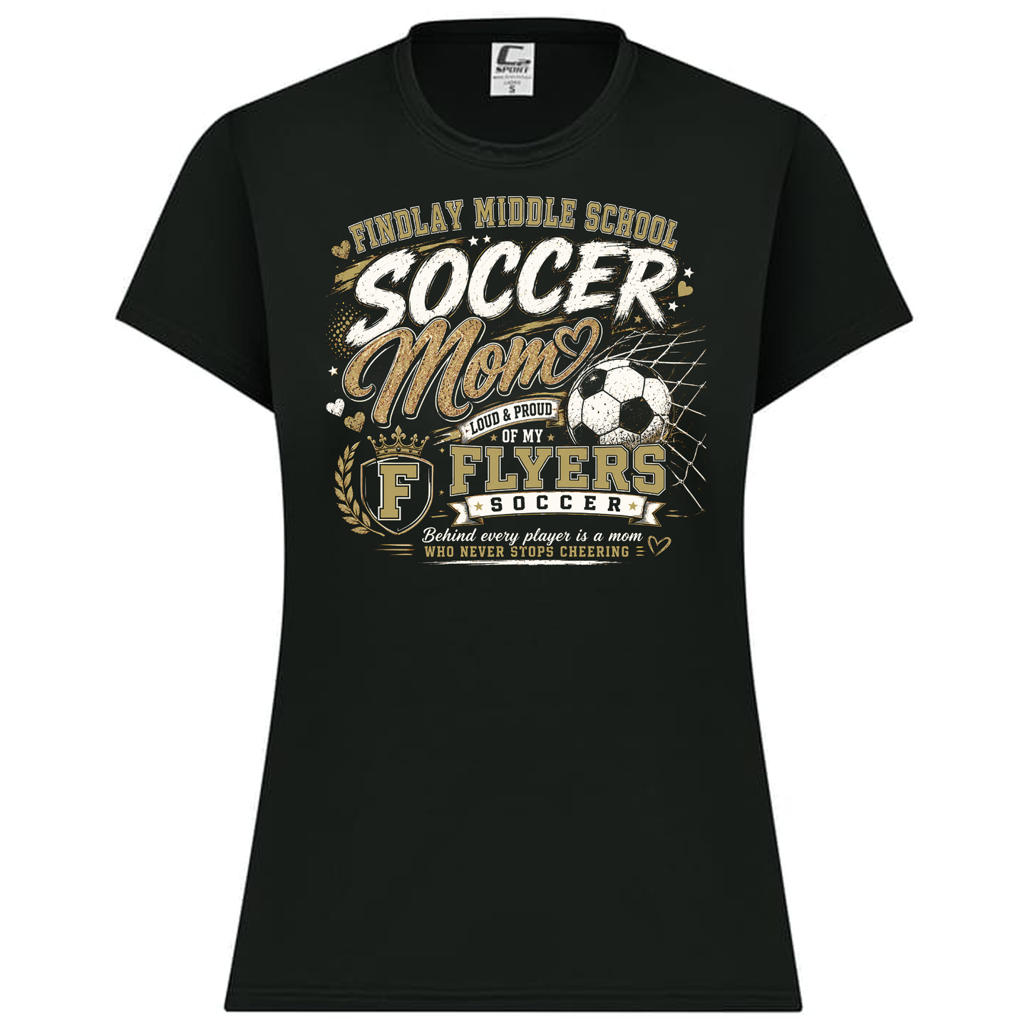 Findlay Soccer Mom Performance Tee