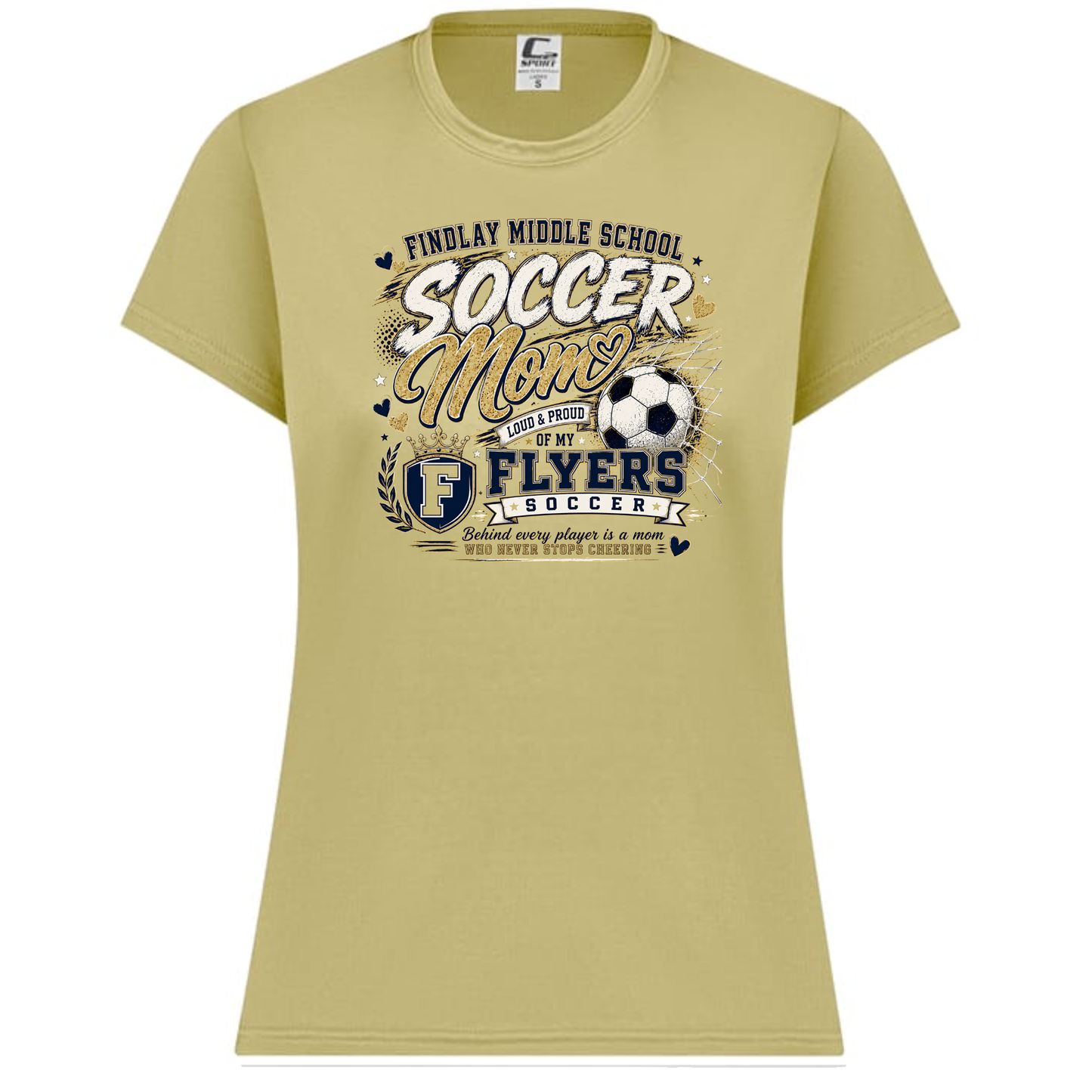 Findlay Soccer Mom Performance Tee