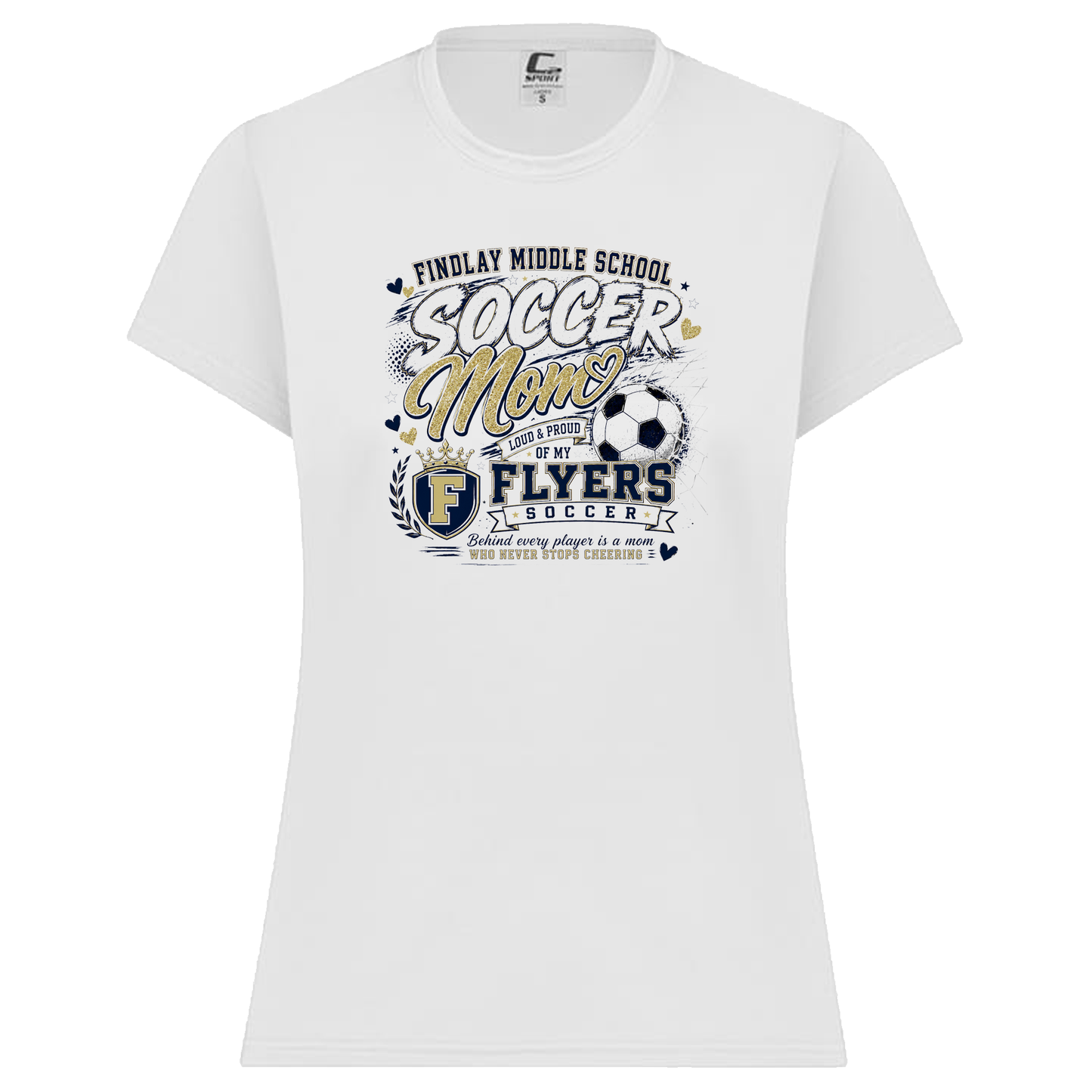 Findlay Soccer Mom Performance Tee