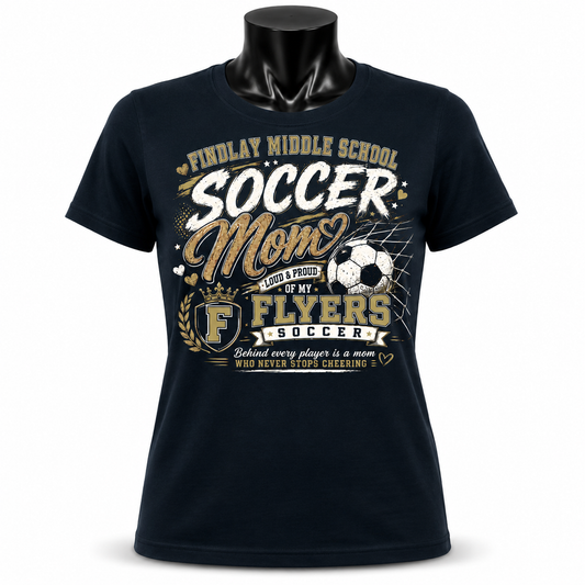 Findlay Soccer Mom Performance Tee