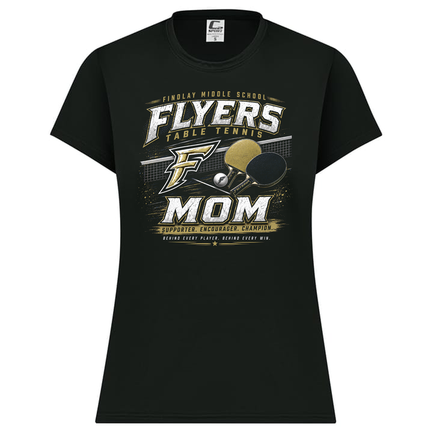 Findlay Table Tennis Mom Performance Tee