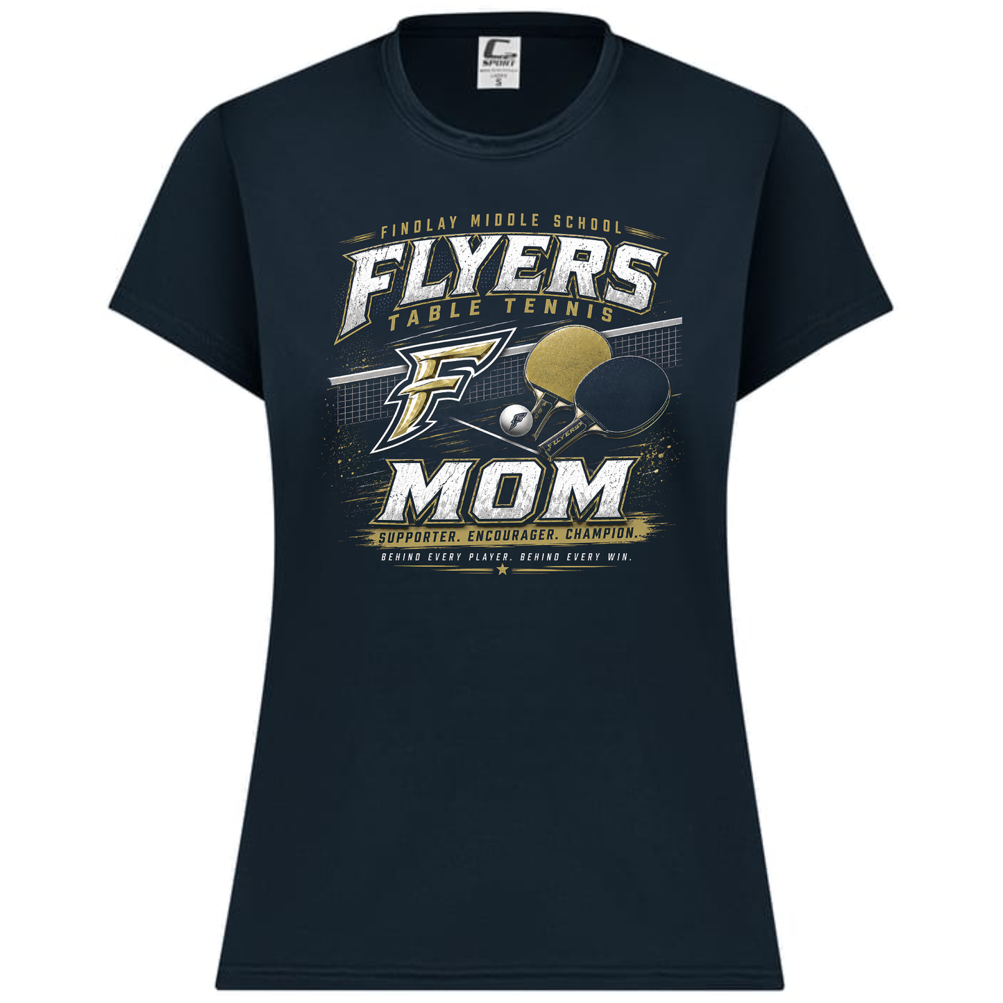 Findlay Table Tennis Mom Performance Tee