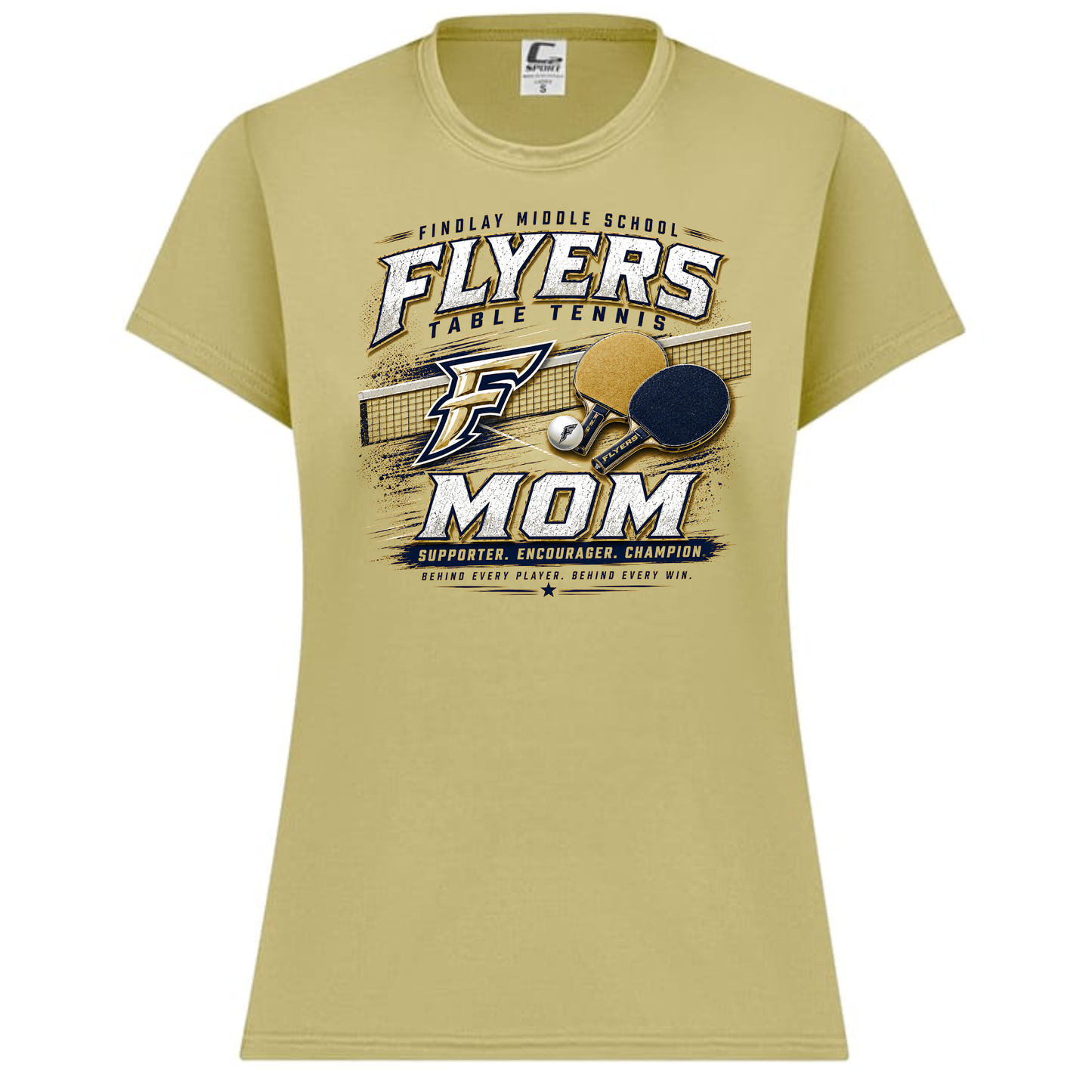 Findlay Table Tennis Mom Performance Tee