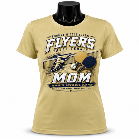 Findlay Table Tennis Mom Performance Tee