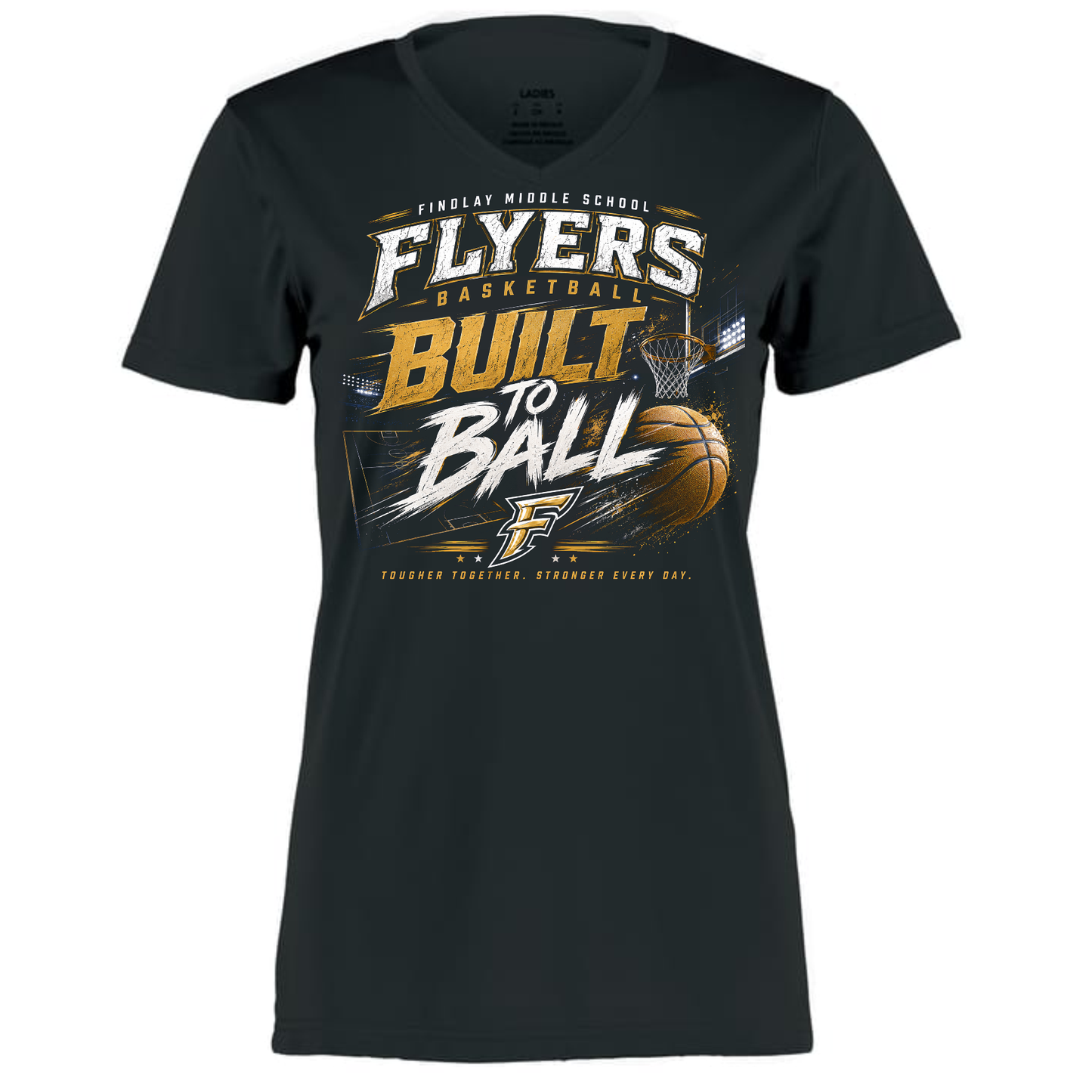 Findlay Flyers "Built to Ball" Performance Tee
