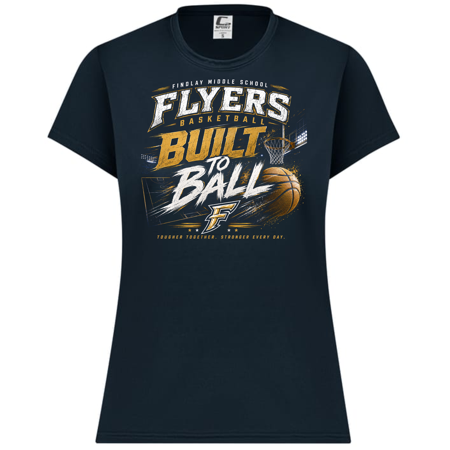 Findlay Flyers "Built to Ball" Performance Tee
