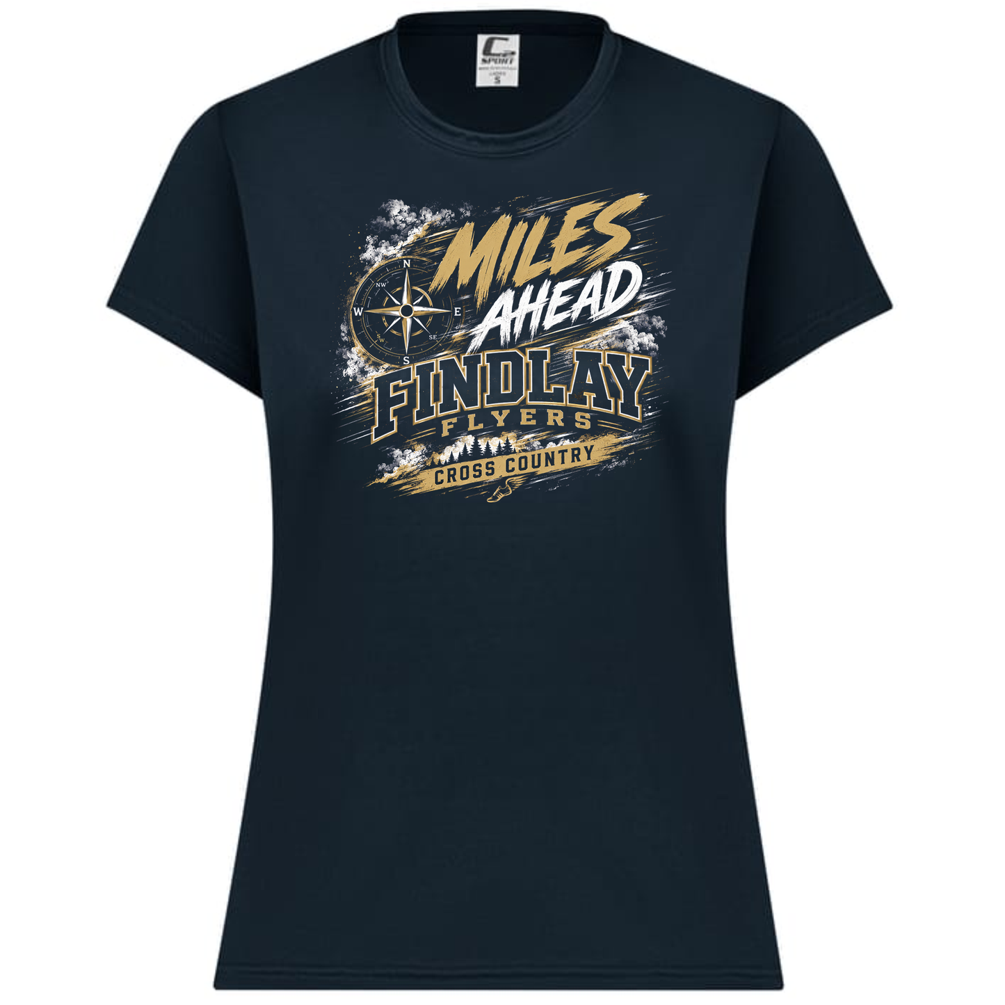 Findlay Flyers Miles Ahead Performance Tee